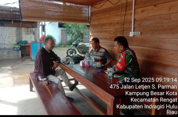 Wujudkan Hubungan Keakraban Melalui Babinsa Jalankan Komsos, Ini kata Babinsa