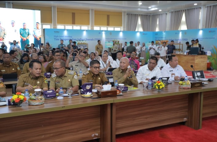 Bupati Asahan Ikuti Launching Gerakan Penanganan Inflasi Serentak Se-Sumut