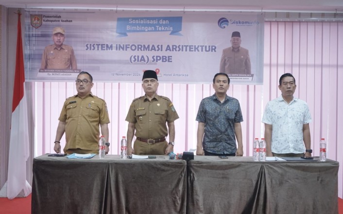 Pemkab Asahan Gelar Sosialisasi Dan Bimbingan Teknis Sistem Informasi Arsitektur (SIA) SPBE