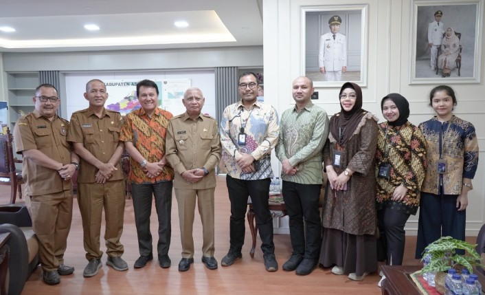 Pemkab Asahan Terima Kunjungan Tim Penilai Uji Petik Penilaian Kinerja PTSP dan PPB tahun 2024