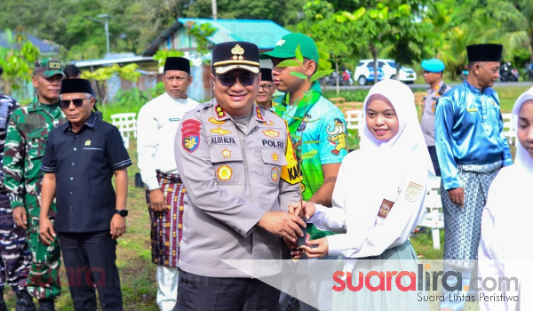 Puncak Peringatan Hari Pohon Sedunia Polres Meranti Bersama Tanam Pohon Menjaga Meranti Tetap Lestari