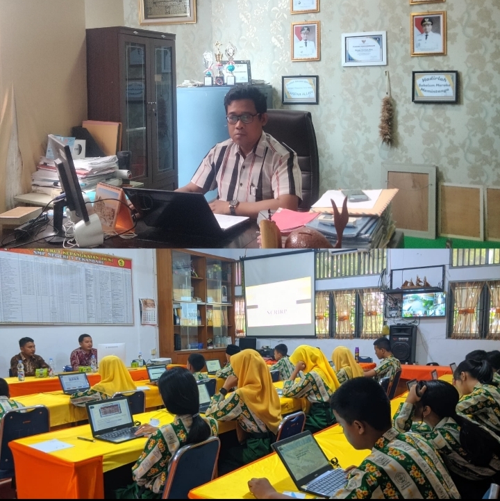 ANBK 2025 SMPN 3 Pekanbaru Berjalan  Baik Tanpa ada Kendala