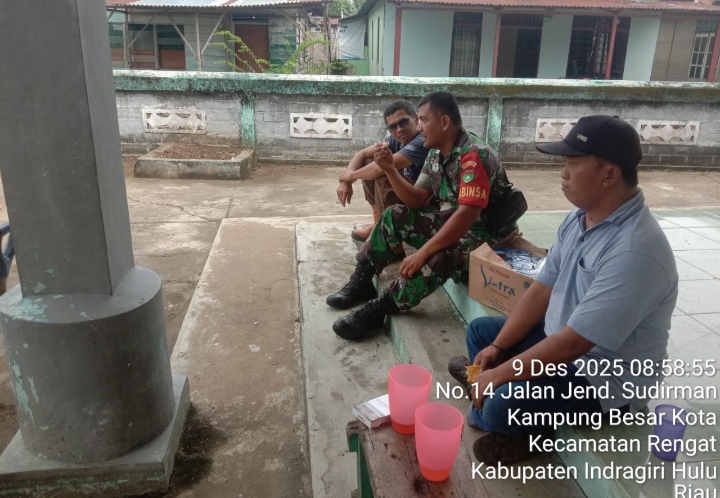 Sebagai Mitra Karib Maka Keakraban Babinsa Bersama Warga Binaan Harus Tetap Terjaga