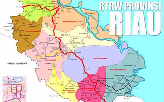 RTRW Riau Tersandera Proyek Strategis Nasional