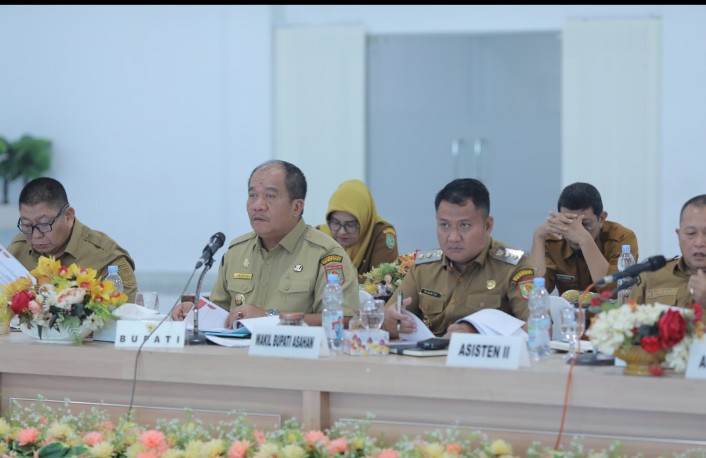 Bupati Asahan Pimpin Rakorpem Desember 2025