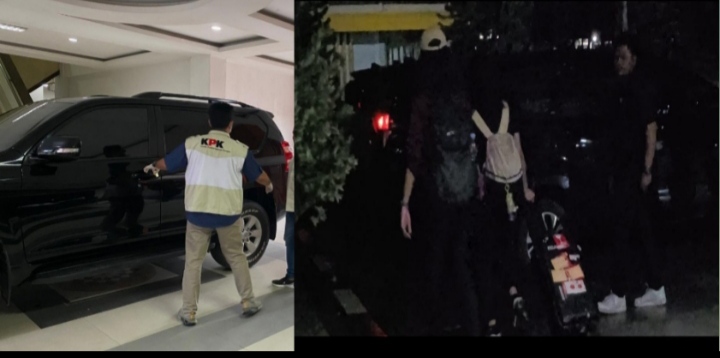 WOW.Tercatat Dalam Sejarah Kantor Bupati Serta Rumdis Bupati Di Duga Digeledah, Beberapa Koper Dibawa KPK.