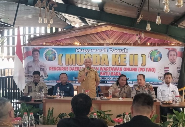 Bupati Asahan Resmi Buka MUBESDA II Pengurus IWO Asahan - Batu Bara