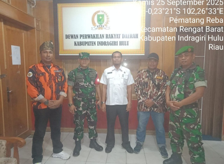 Sampai Hari Ini Patroli Pengamanan Oleh TNI Dan Ormas Di Gedung DPRD Dan Kantor Bupati
