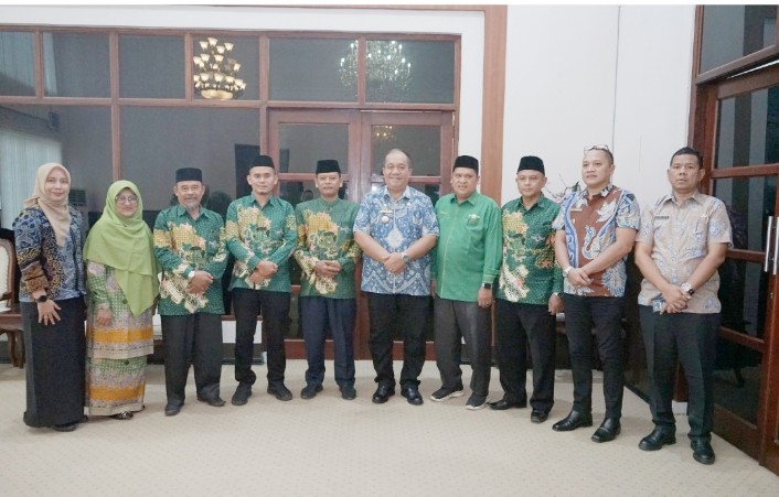 Bupati Asahan Terima Audiensi PC NU Kabupaten Asahan
