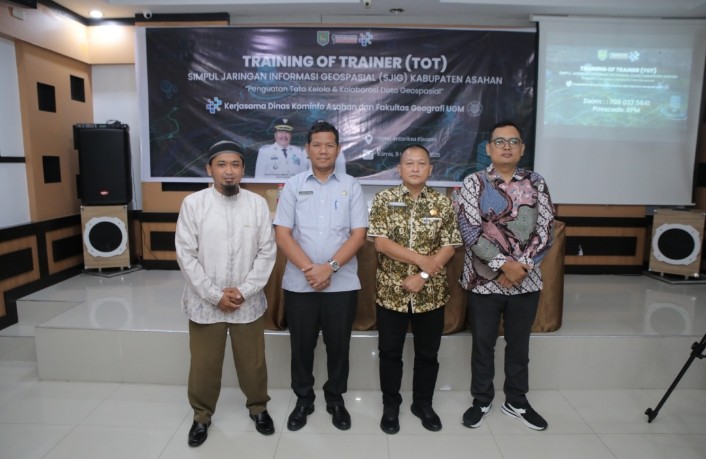 Pemkab Asahan Gelar Training Of Trainers Simpul Jaringan Informasi Geospasial