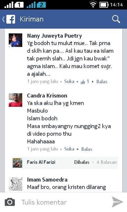 Hina Agama Islam, Pemuda ini Digiring Warga Rohil ke Polsek