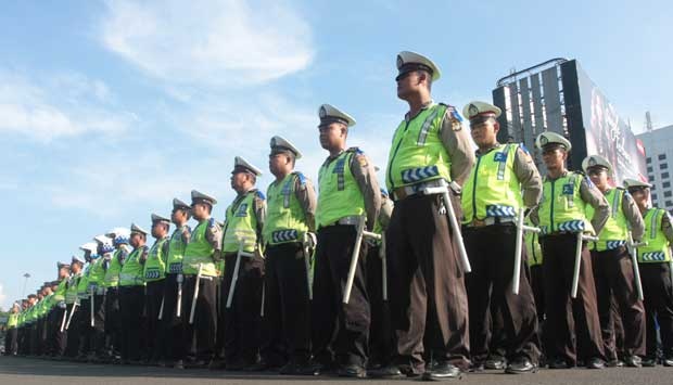 Polresta Pekanbaru Lakukan Rekayasa Lalin Untuk Malam Pergantian Tahun