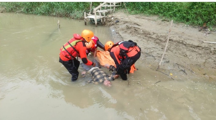 1 Dari 2 Orang Korban Hanyut Di Aliran Sungai Silau Asahan Ditemukan