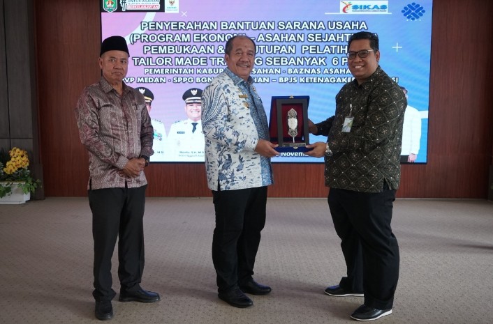 Sinergi Pemkab Asahan, Baznas, Dan BBPVP Medan Wujudkan Masyarakat Produktif Dan Mandiri