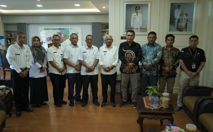 Bupati Asahan Terima Audiensi KPU Kabupaten Asahan