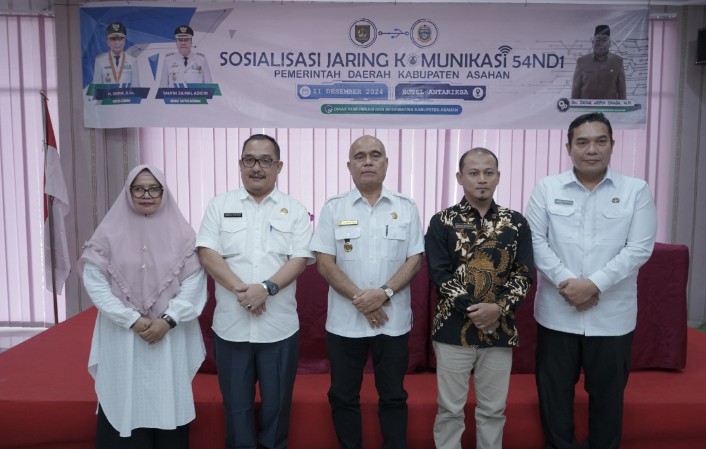 Sosialisasi Jaring Komunikasi Sandi Pemerinta Daerah Kabupaten Asahan Resmi Dibuka