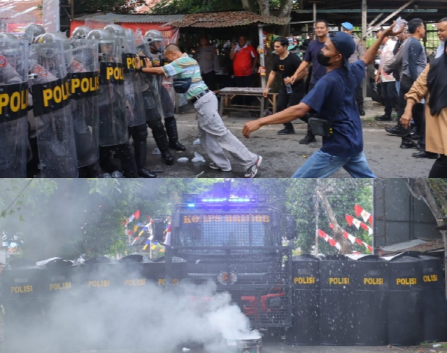 Polres Tebing Tinggi Gelar Simulasi Sispamkota Jelang Pilkada Serentak 2024