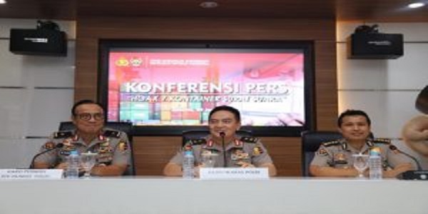 Polri Konferensi Pers Hoax 7 Kontainer Surat Suara