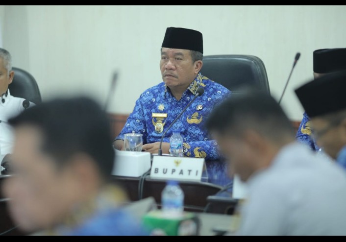 Forkopimda Asahan Ikuti Rakor Nasional Antisipasi Nataru Bersama Kementerian Dan Lembaga RI