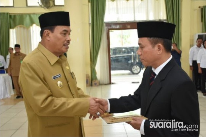 SuWali Kota Tebing Tinggi Lantik Direktur PDAM Tirta Bulian