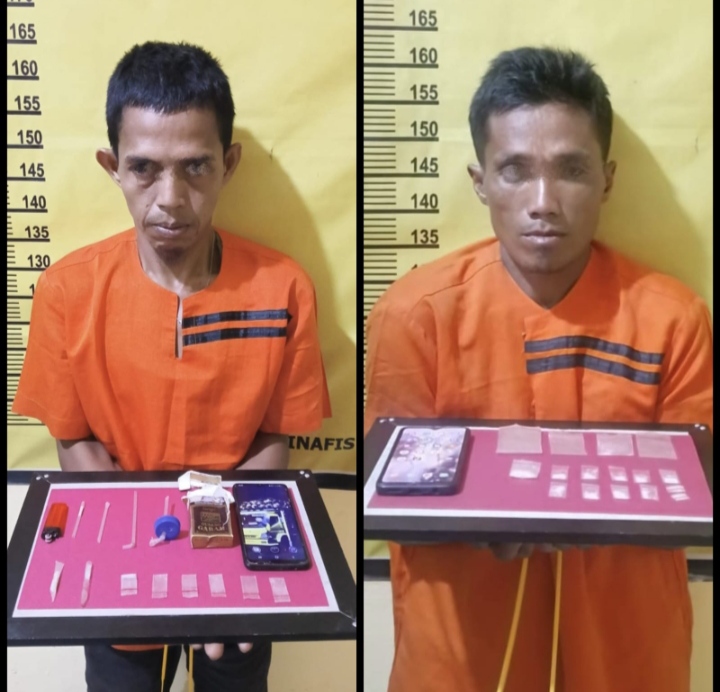 Kalau Tidak Mau Diciduk, Jangan Coba Coba Bermain Narkotika Diwilayah Hukum Polsek Rengat Barat