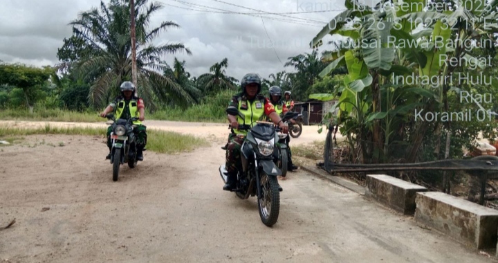 Babinsa Terus Lakukan Upaya Untuk Mencegah Karhutla Diwilayah Binaanya