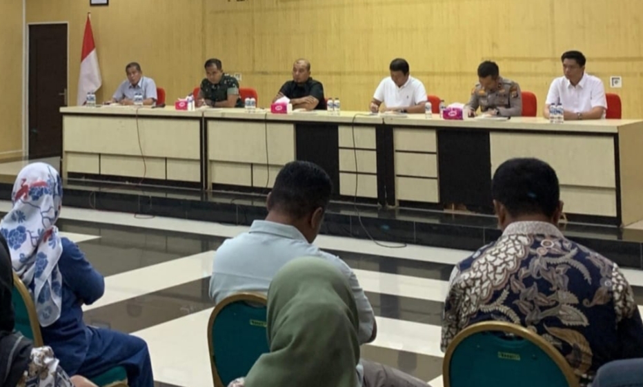 Dandim 0302/Inhu Hadiri Rapat Rapat Koordinasi Unjuk Rasa Terkait Ojol