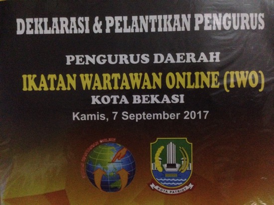 IWO Kota Bekasi Siap Perjuangkan Kode Etik Wartawan Online