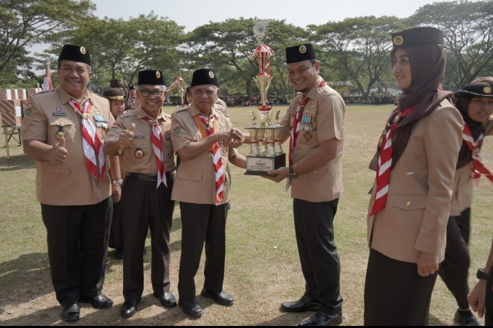 Kirab Tangkal Napza Kwartir Daerah Gerakan Pramuka Sumut Resmi Ditutup