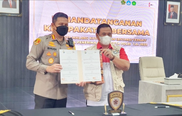 Penerimaan Polri Terapkan Prinsip BETAH, Polresta Malang Kota Libatkan LSM Hingga Kampus