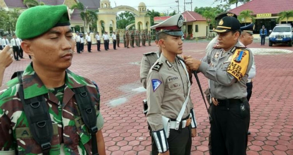 Polres Bengkalis Terjunkan 60 Personil Dalam Gelar Operasi Zebra 2018