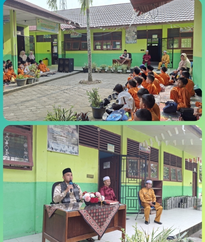 Peringatan Isra Mi’raj 2026, SDN 001 Sawah Baru Kampar Tekankan Pembiasaan Salat Sejak Dini