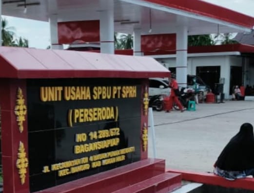 Ada Apa Dengan SPBU SPRH Rokan Hilir