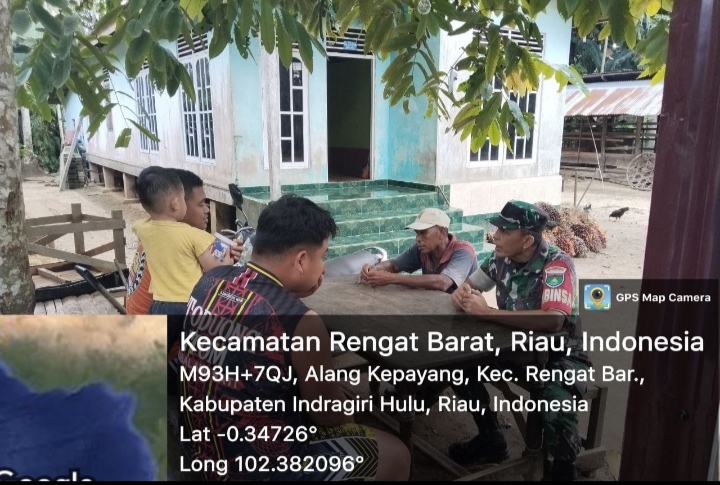 Babinsa Tetap Selalu Lebih Dekat Dan Akrab Dengan Warganya