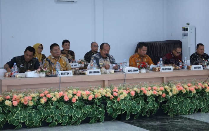 Rakorpem Awal Tahun Anggaran 2026; Bupati Asahan Minta Sukseskan Program Nasional