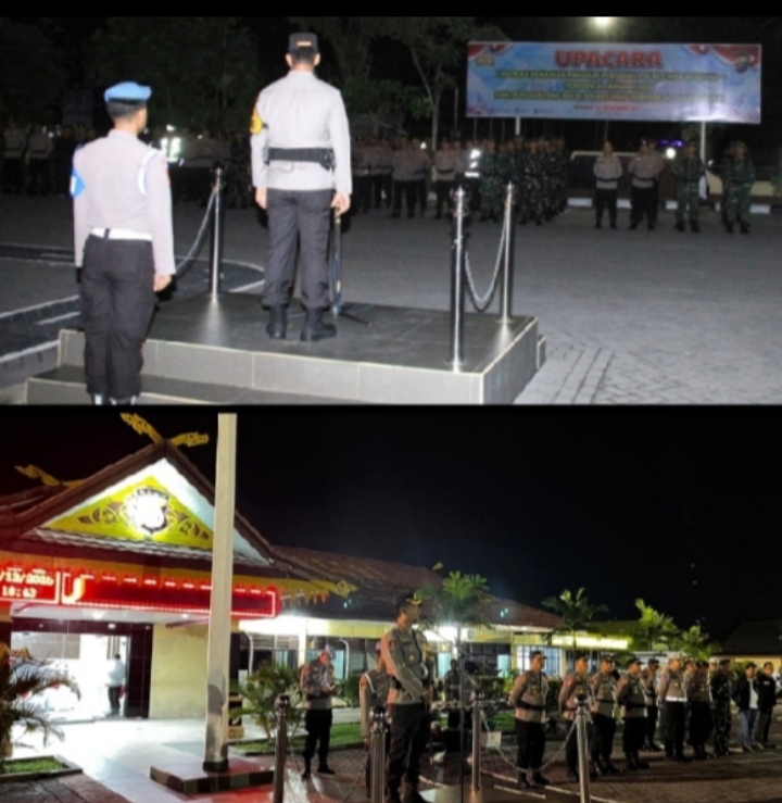 Kapolres Pimpin Apel Bersama Guna Inginkan Keamanan Pergantian Tahun 2025 ke 2026