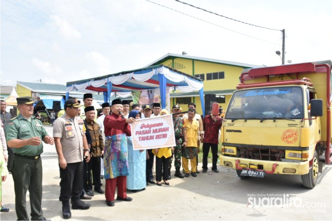 Bupati Sergai Kontrol Harga Sembako Menjelang Bulan Suci Ramadhan