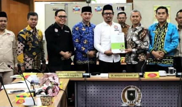 Komisi I DPRD Riau RDP Bersama Tim KPID dan Diskominfotik