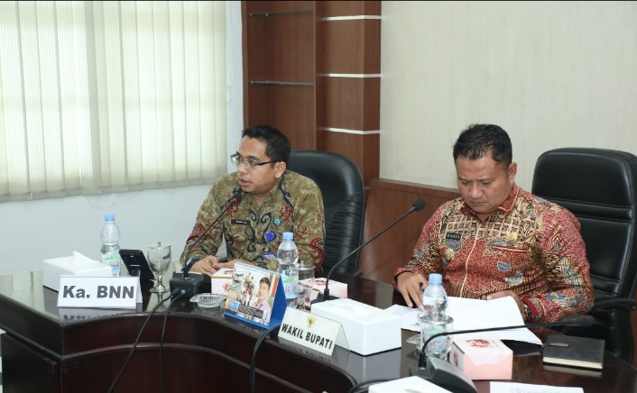 Wakil Bupati Asahan Pimpin Rapat Sinkronisasi P4GN, Persempit Ruang Gerak Peredaran Narkoba