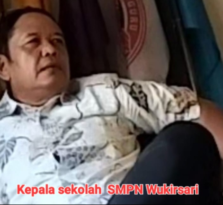 Oknum Kepsek SMPN WUKIRSARI Kabupaten Musi Rawas Tunjuk Kekuasaan Arogansi Waktu Dikonfirmasi.