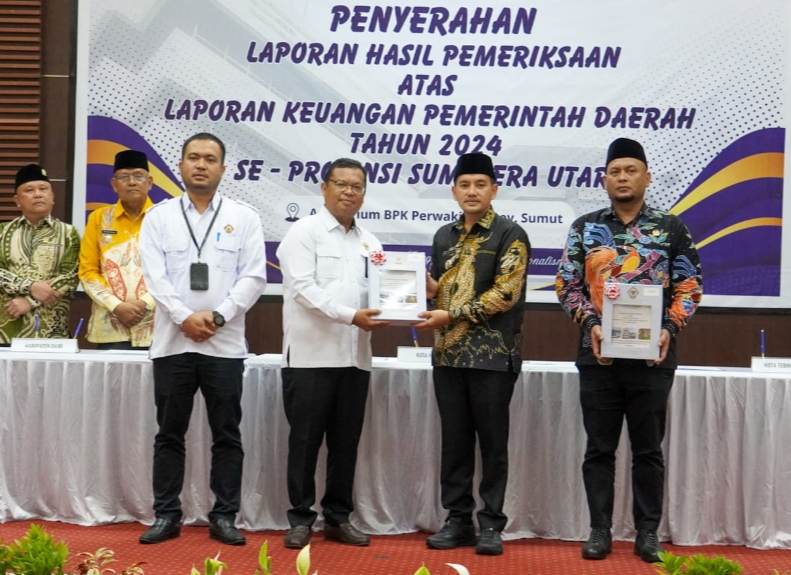 Pemko Tebingtinggi Kembali Raih Opini WTP, Walikota: Kedepan Harus Lebih Baik Demi Kemajuan Pembangunan