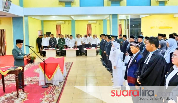 Bupati Asmar Lantik 62 Pejabat Pemkab Meranti, Dorong ASN Bekerja Profesional dan Berintegritas
