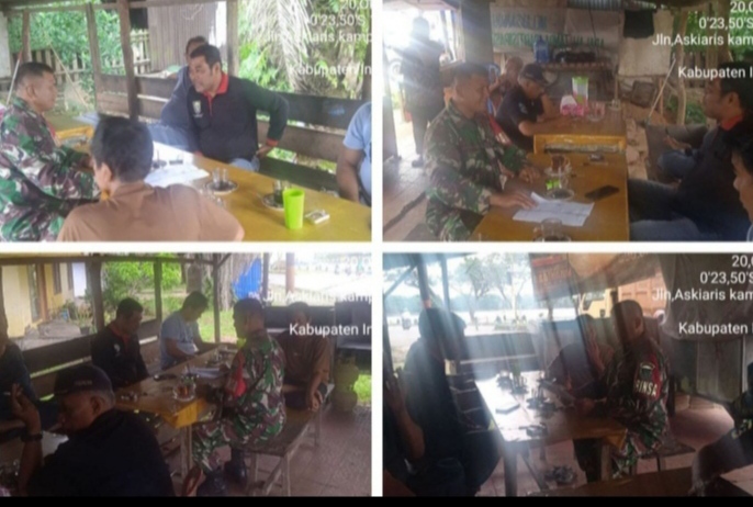 Babinsa Serda Efendrizal Jalankan Komsos Dengan Menyambangi Warganya Untuk Bersilahtuhrahmi