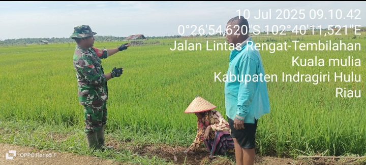 Kedepankan Komsos Untuk Silatuhrahmi Babinsa Jalin Hubungan baik antara TNI dan  Masyarakat