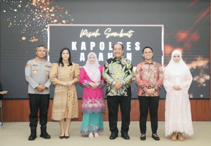 Pisah Sambut Kapolres Asahan, Forkopimda Asahan Komitmen Jaga Daerah