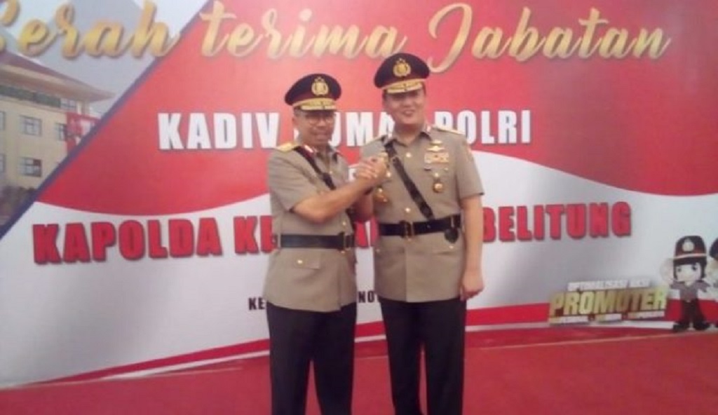 Pisah Sambut Kadiv Humas Polri, Irjen Pol. Drs. Setyo Wasisto, SH Ke Brigjen Pol. M. Iqbal, SIK, MH