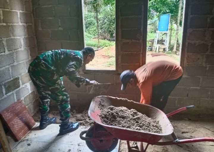 Ciptakan Keakraban Dengan Warga Binaan Melalui Komsos Terus Dilakukan Babinsa