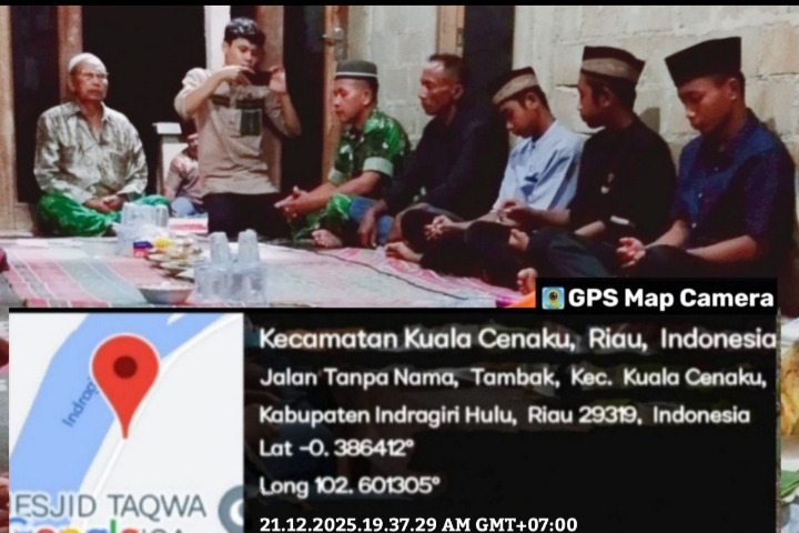 Babinsa Hadiri Tahlilan Guna Memperkuat Tali Silahtuhrahmi Antar Warga Desa Binaan