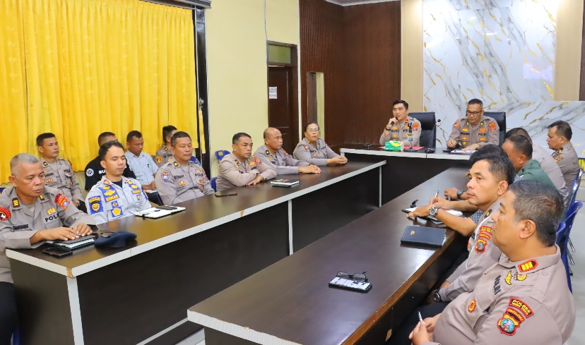 Polres Tebing Tinggi Gelar Rapat Koordinasi Persiapan Operasi Patuh Toba 2025