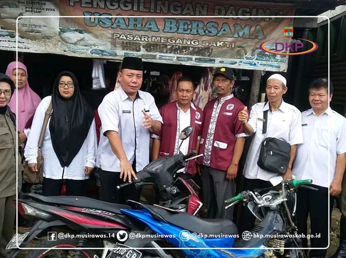 Kadis Ketahanan Pangan Bersama TPID Dan TJKPD Lakukan Sidak Pasar Jelang Lebaran